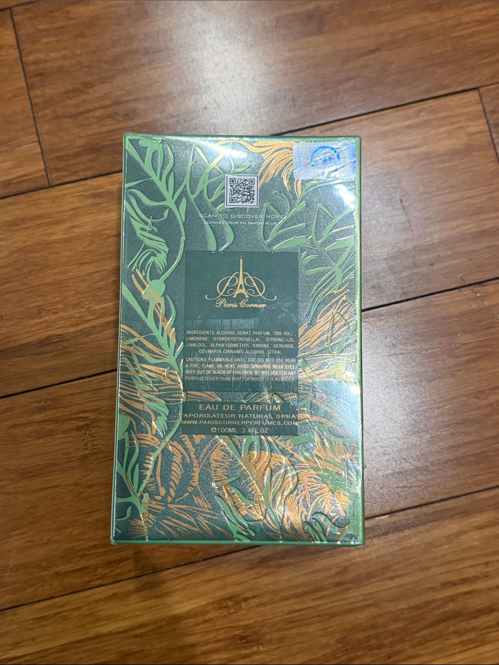 NWT Khair Paris Corner Pistachio Fragrance 100 ml unisex - Picture 2 of 2